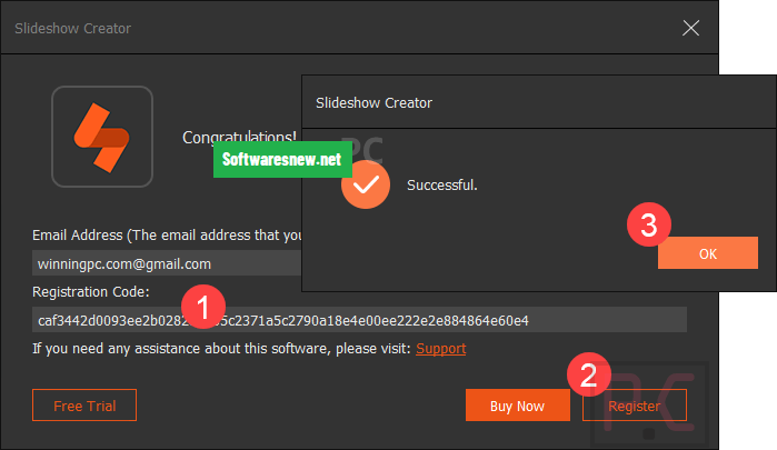Aiseesoft Slideshow Creator  Crack Registration Code